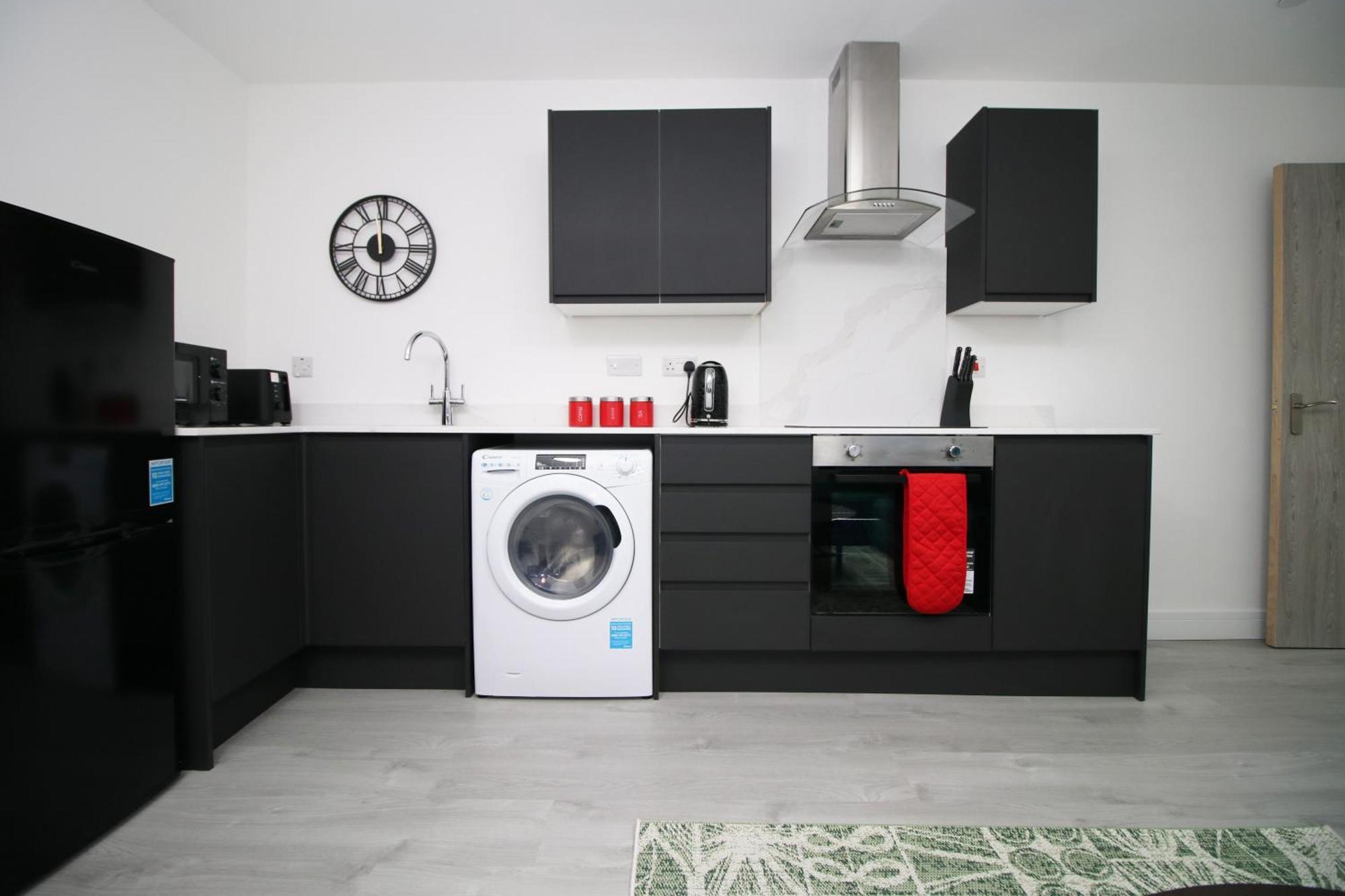 Apartment New Bloc Exclusive By Prime - Shops And Parking - Great For Groups And Families